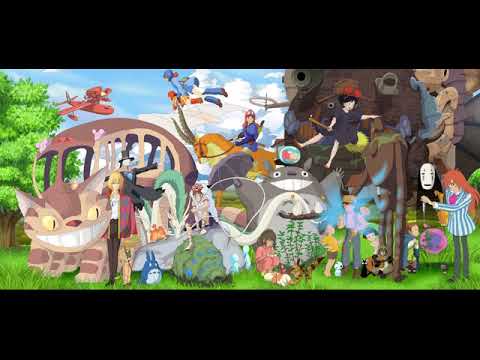 지브리 스튜디오 OST 40곡 모음 3시간 연속재생 株式会社スタジオジブリ3Hours Studio Ghibli Animation OST No middle Ads