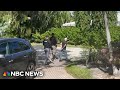 Watch: Robbery suspect caught hiding in Florida reporters backyard