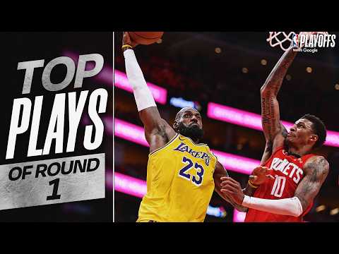 You WON’T Believe the TOP PLAYS from Round 1 🤯🔥 | NBA Playoffs presented by @Google