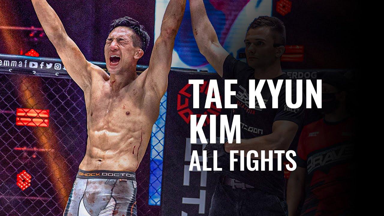 Ultimate Tae Kyun Kim: Every Fight in the BRAVE CF Cage! 🥊🔥
