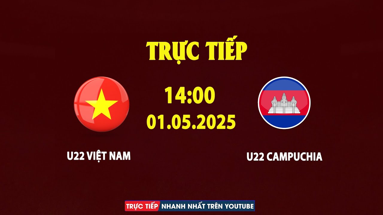 🔴U22 Việt Nam vs U22 Campuchia | Tuyên Bố Nuốt Trọn VN Nhỏ Bé Rồi Nhận Kết Hóc Nghẹn Không Quên