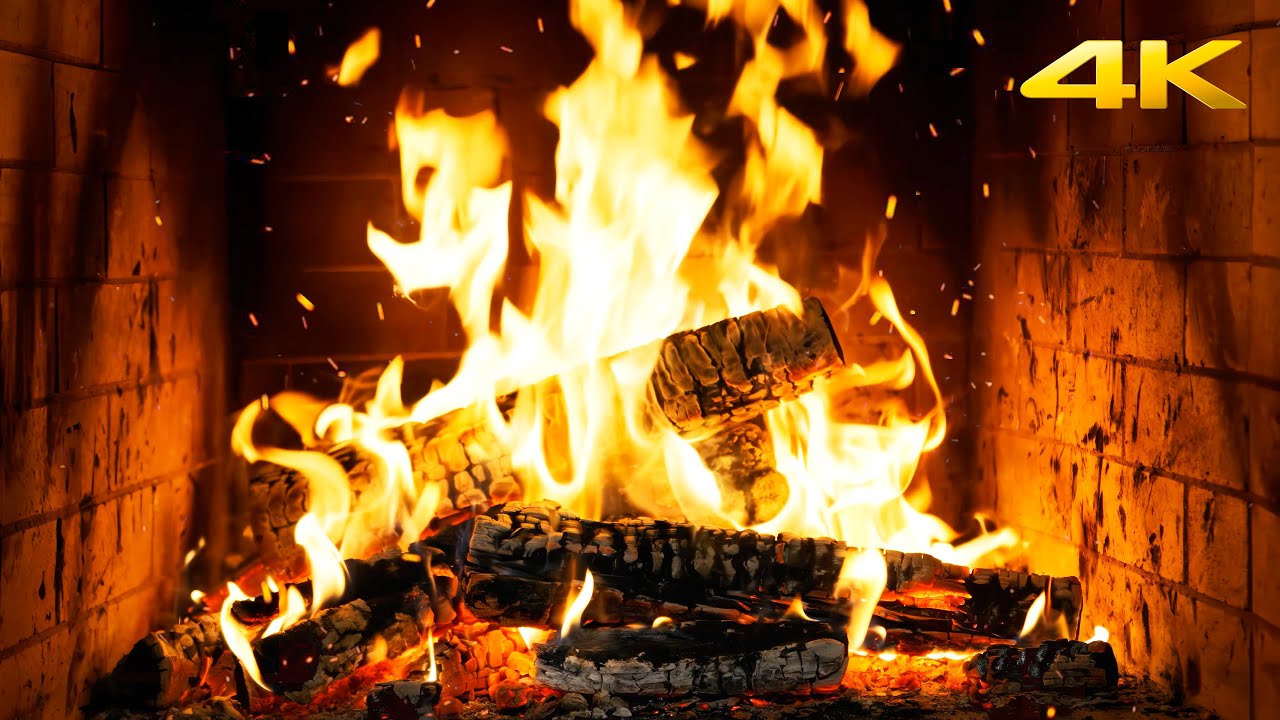 🔥 Fireplace Dreams: The Ultimate Cozy Escape with Relaxing Flames and Gentle Wood Pops for Study
