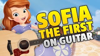 Sofia the First - Theme Song (Fingerstyle Guitar Cover, Tabs)