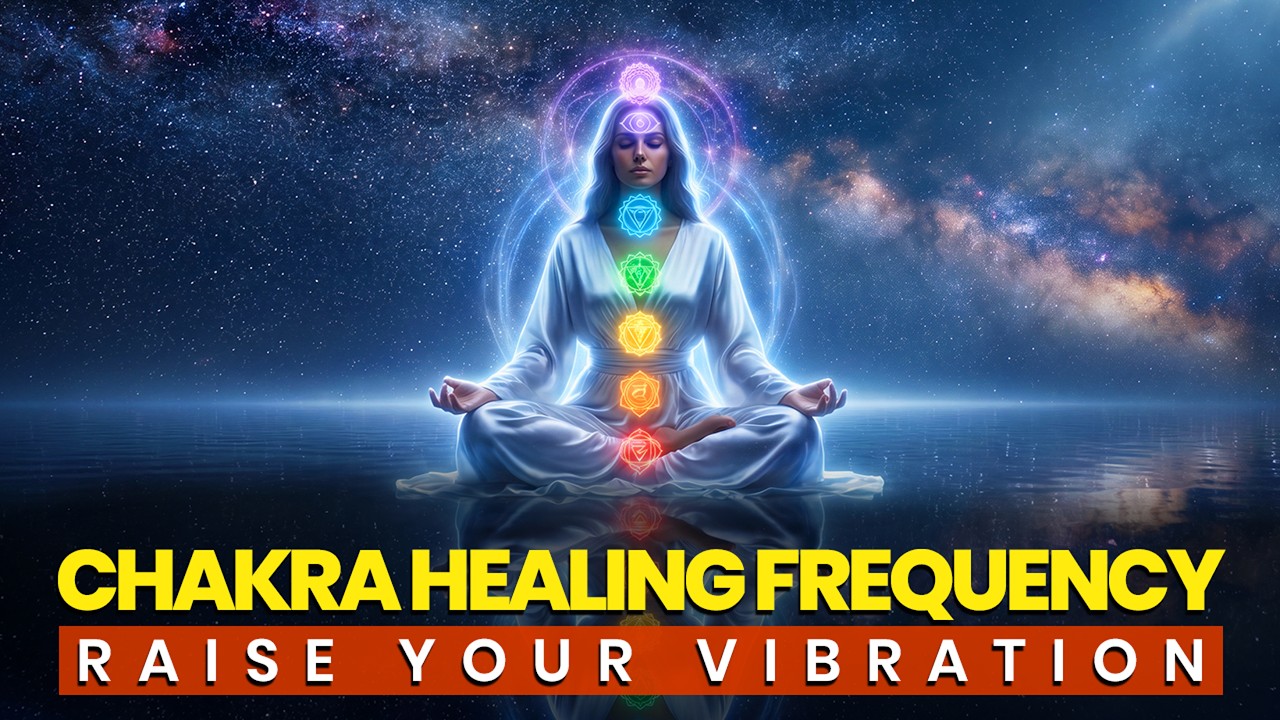 Chakra Balancing Meditation & Healing Binaural Beats: Aura Cleanse & Positive Energy