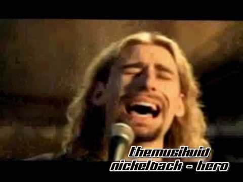 Nickelback - hero official music video with lyrics - YouTube