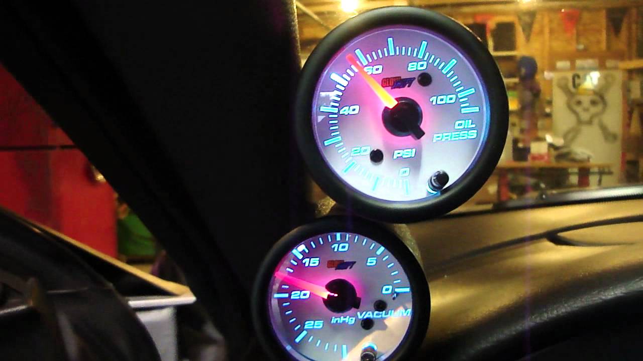 Glow Shift Gauges In 03 Mustang Gt