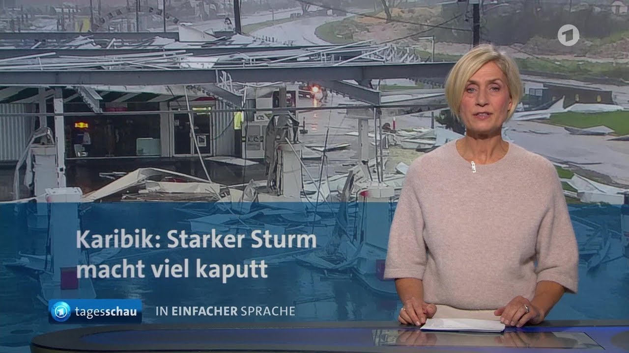 tagesschau in Einfacher Sprache 19:00 Uhr, 29.10.2025