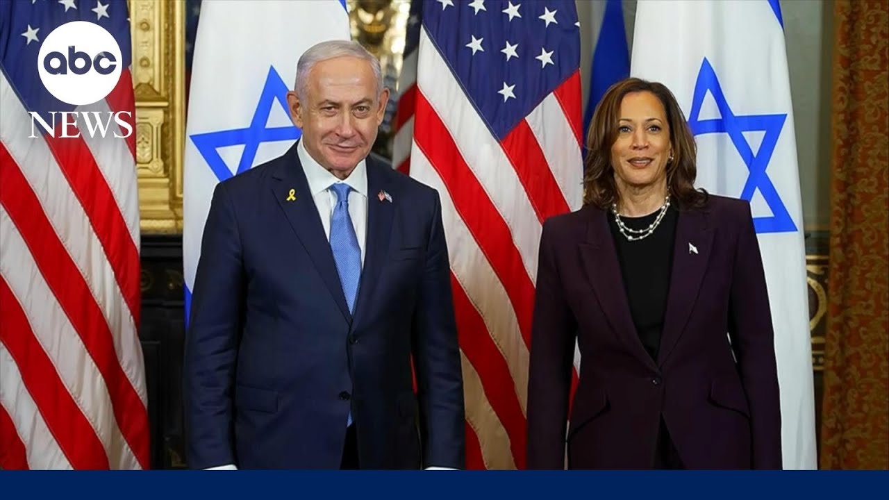 Netanyahu meets with Harris and Biden separately