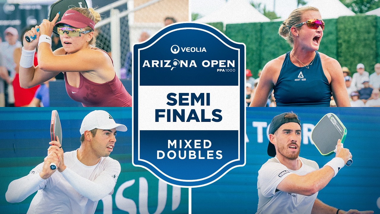Waters/Johns v Fahey/Staksrud at the PPA Veolia Arizona Open 2026