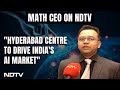 MATH CEO Speaks To NDTV As PM Pitches India As Global AI Leader
