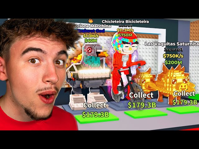 J’ai Volé les Nouveaux BRAINROT LAVE du Jeu sur Roblox !