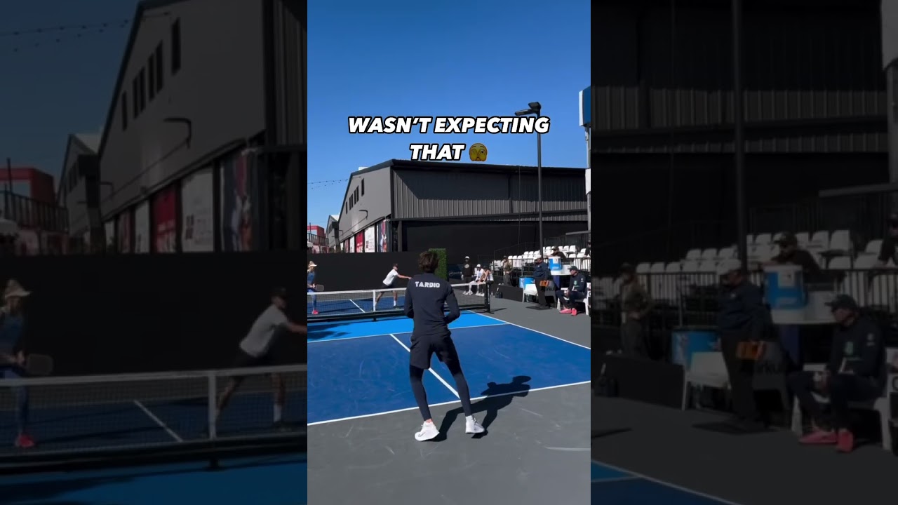 With a flick of the wrist….😱🤩 #pickleball #shorts