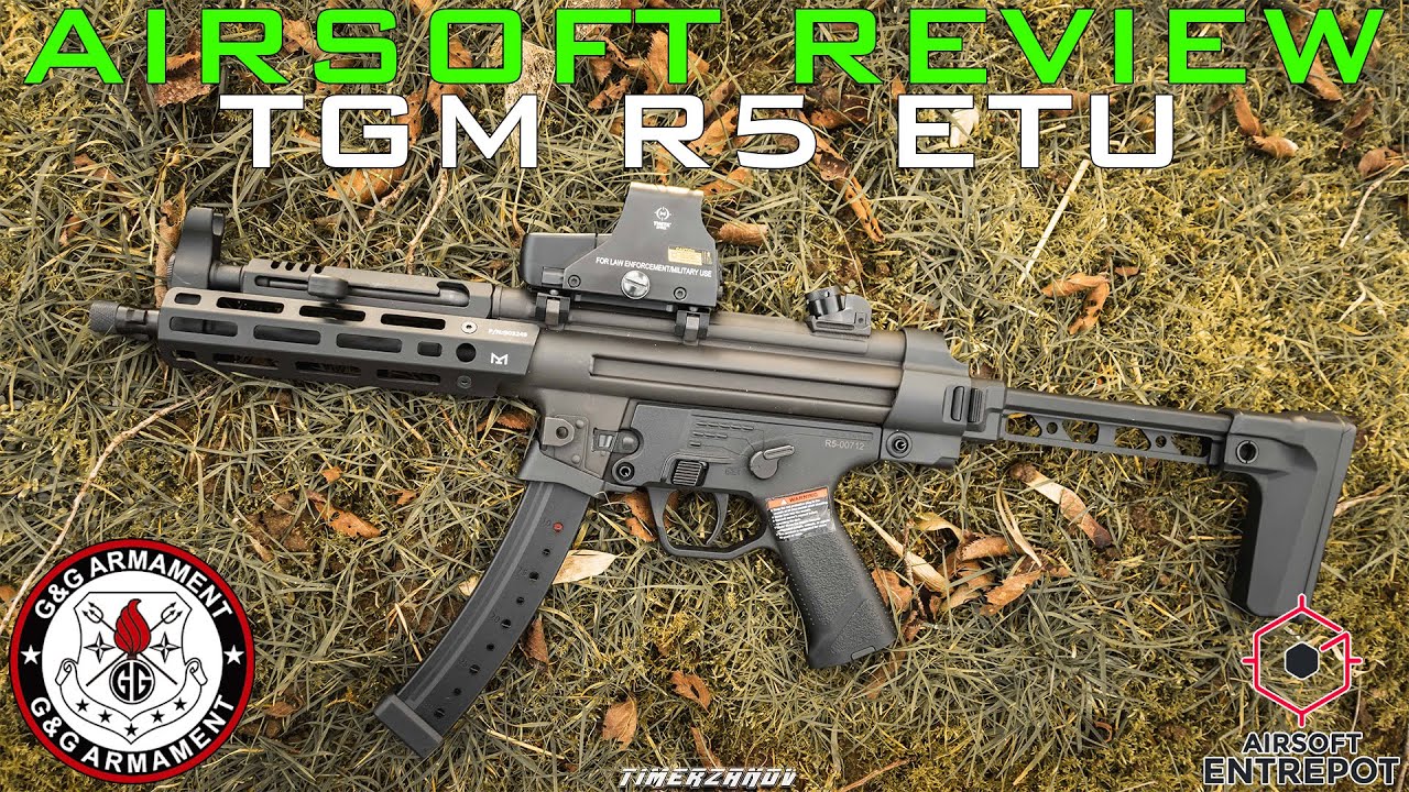Airsoft Review #343 G&G Armament TGM R5 ETU AEG (MP5A5) (Airsoft Entrepot) [FR]