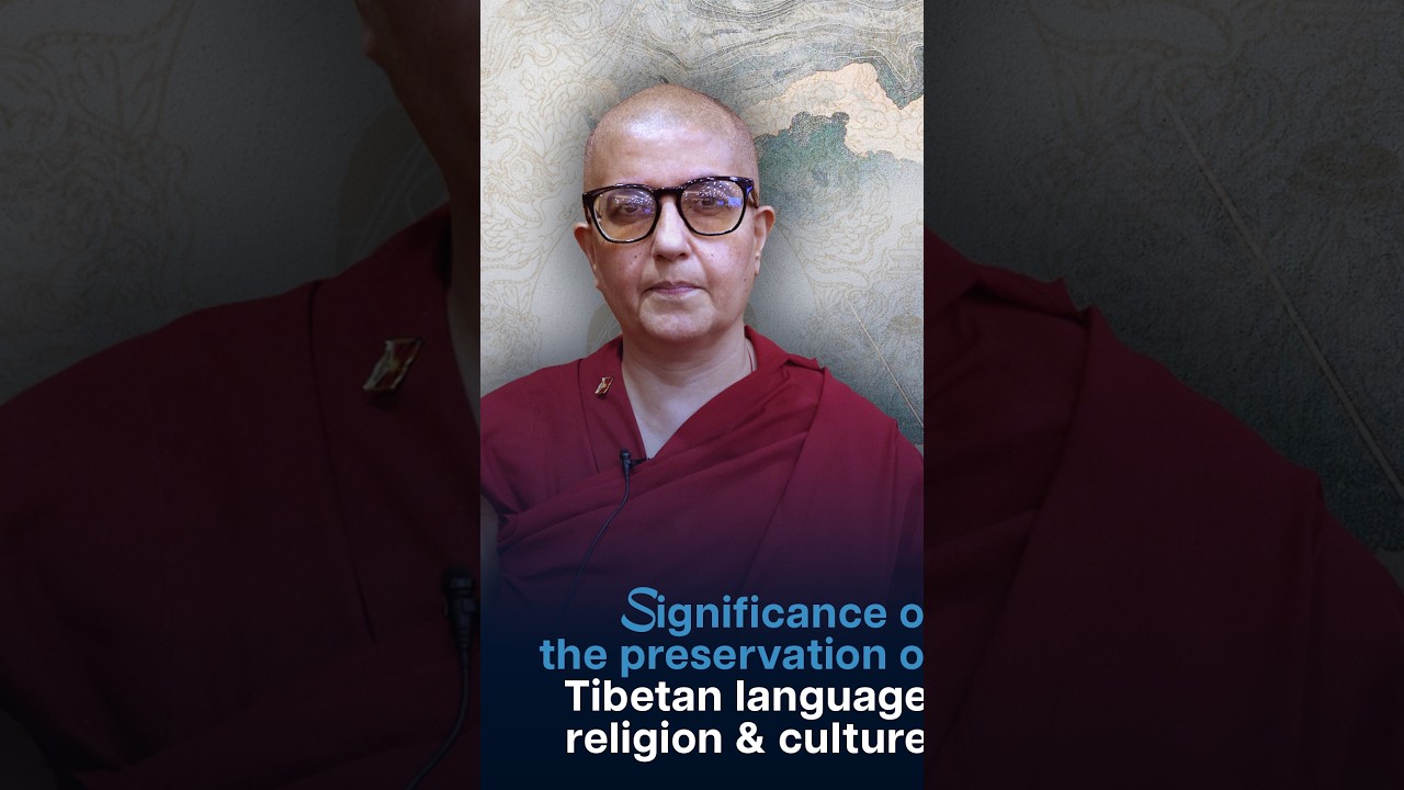 Significance of the preservation of Tibetan language, religion and culture.