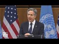 WATCH: Blinken speaks at UN Commission on Narcotic Drugs event  - 11:04 min - News - Video