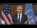 WATCH: Blinken speaks at UN Commission on Narcotic Drugs event