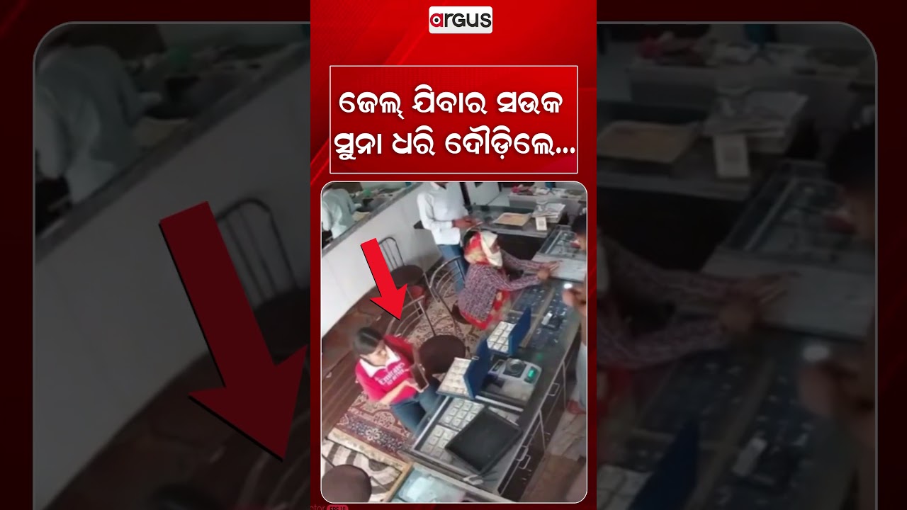 ଜେଲ୍‌ ଯିବାର ସଉକ ସୁନା ଧରି ଦୌଡିଲେ... | Argus Reels | Rajasthan | Gold Theft | Viral Video