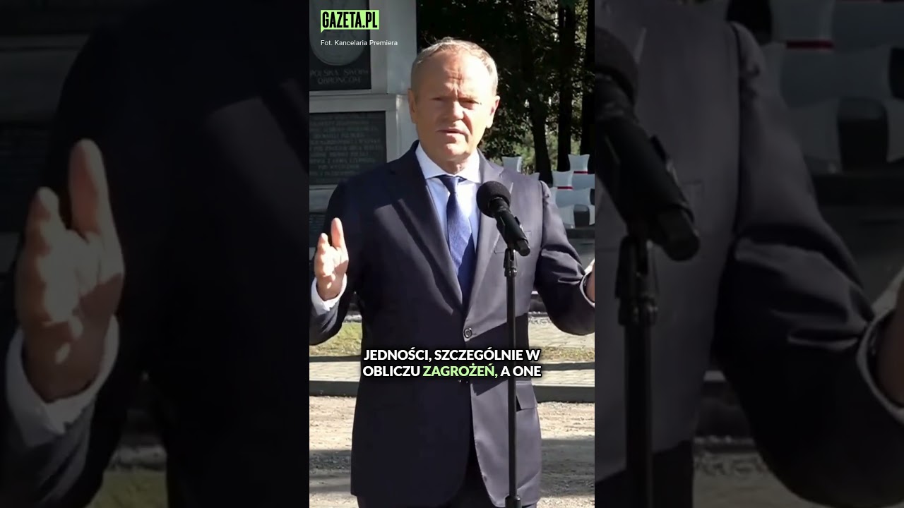 Tusk podczas obchodów 86. rocznicy radzieckiej agresji na Polskę