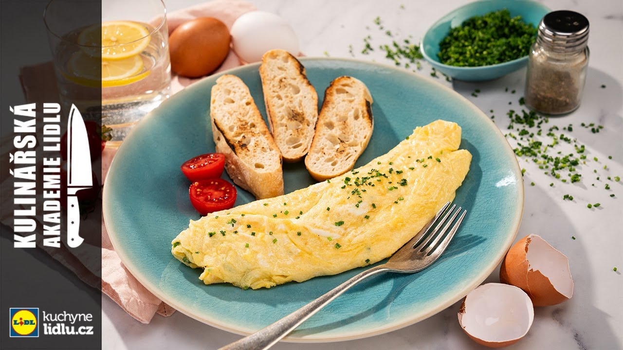 Jemná francouzská omeleta - Roman Paulus - Kulinářská Akademie Lidlu