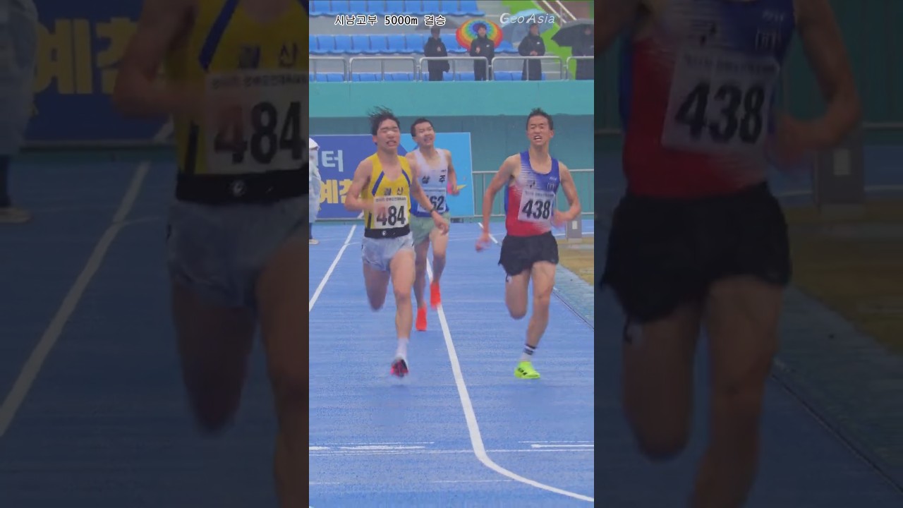 폭우에도 최선을 다한다!! 전형준(경산경북체육고) #athletics #전형준 #육상 #trackandfield #shorts