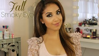 Drugstore Fall Smoky Eye Tutorial + Outfit