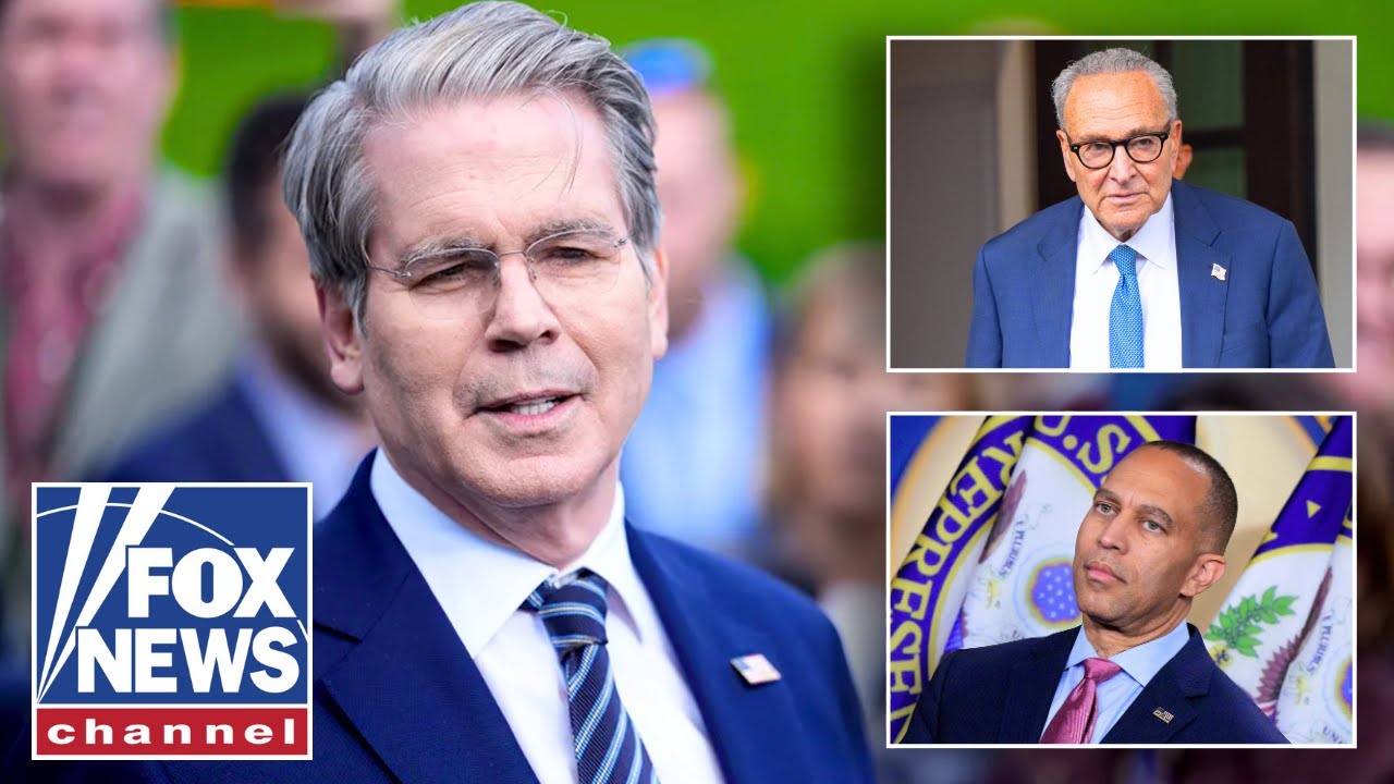 'DIDN'T DO SQUAT!': Bessent slams Dem leaders