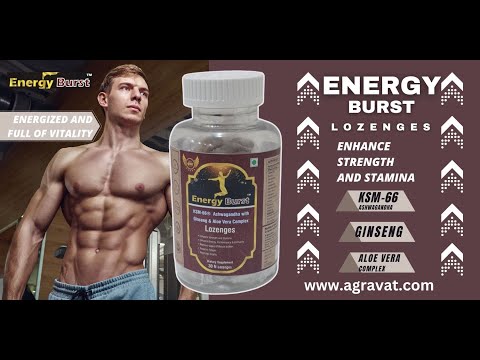 Energy Burst Lozenges: The Force of Nature That Revitalises Your Very Essence 