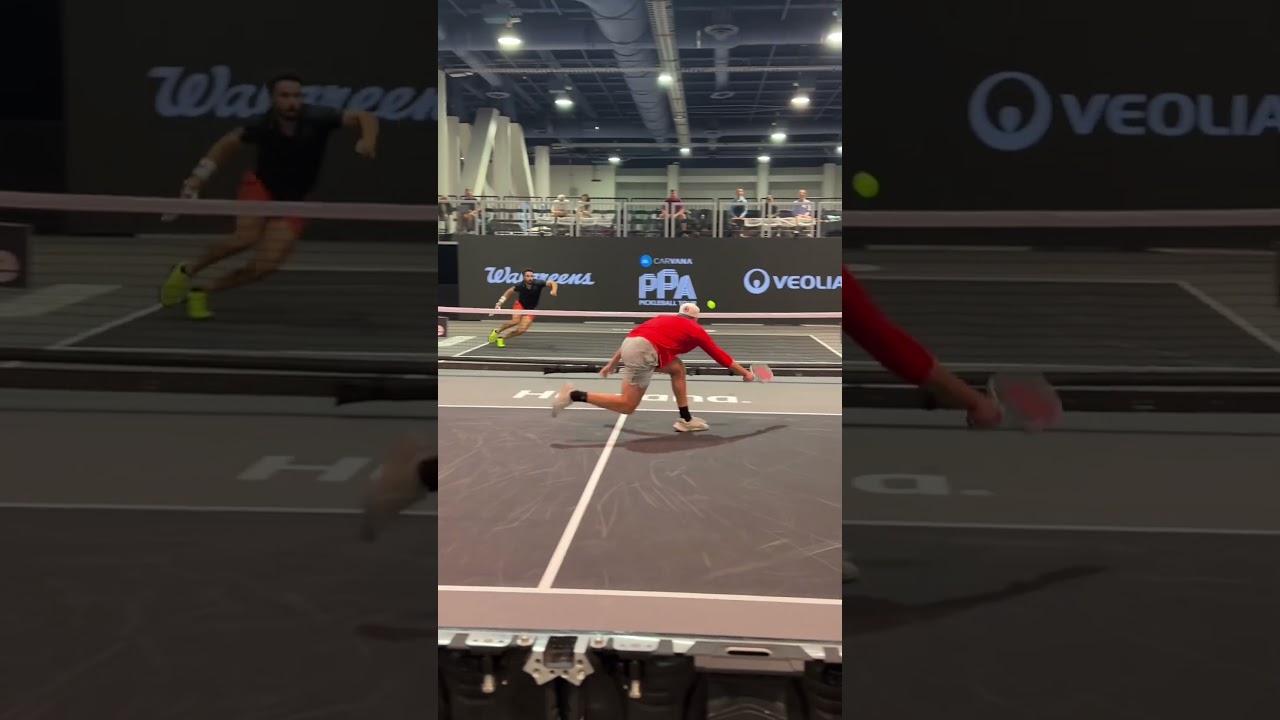 Jack Sock is playing at an unfair level on the pickleball court this week 💥