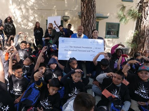 In response to the growing demand for STEM literacy, the Panasonic Foundation has formed a new partnership with the Skyhook Foundation, created by global icon and basketball legend Kareem Abdul-Jabbar. The Panasonic Foundation invested $100,000 into Camp Skyhook, an immersive, outdoor learning experience in the Angeles National Forest that aims to initiate and encourage children’s interest in STEM. In response to the growing demand for STEM literacy, the Panasonic Foundation has formed a new partnership with the Skyhook Foundation, created by global icon and basketball legend Kareem Abdul-Jabbar. The Panasonic Foundation invested $100,000 into Camp Skyhook, an immersive, outdoor learning experience in the Angeles National Forest that aims to initiate and encourage children’s interest in STEM.