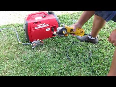 Honda generator eu2000i electric start #4