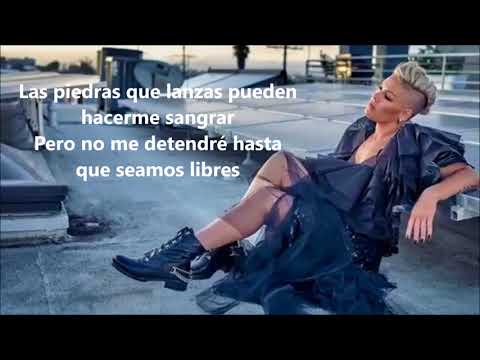 Pink - Wild hearts can't be broken (Letra en español)