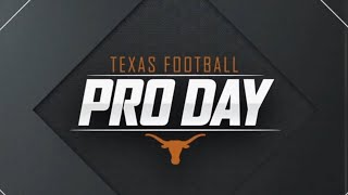 Texas Football Pro Day - Helluva Day To Be A Longhorn!! 🤘😁 #texasfootball #stevesarkisian  #texas