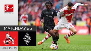 Intense Rhine Derby | 1. FC Köln — Borussia M’gladbach 0-0 | Highlights | MD 26 – Bundesliga 22/23