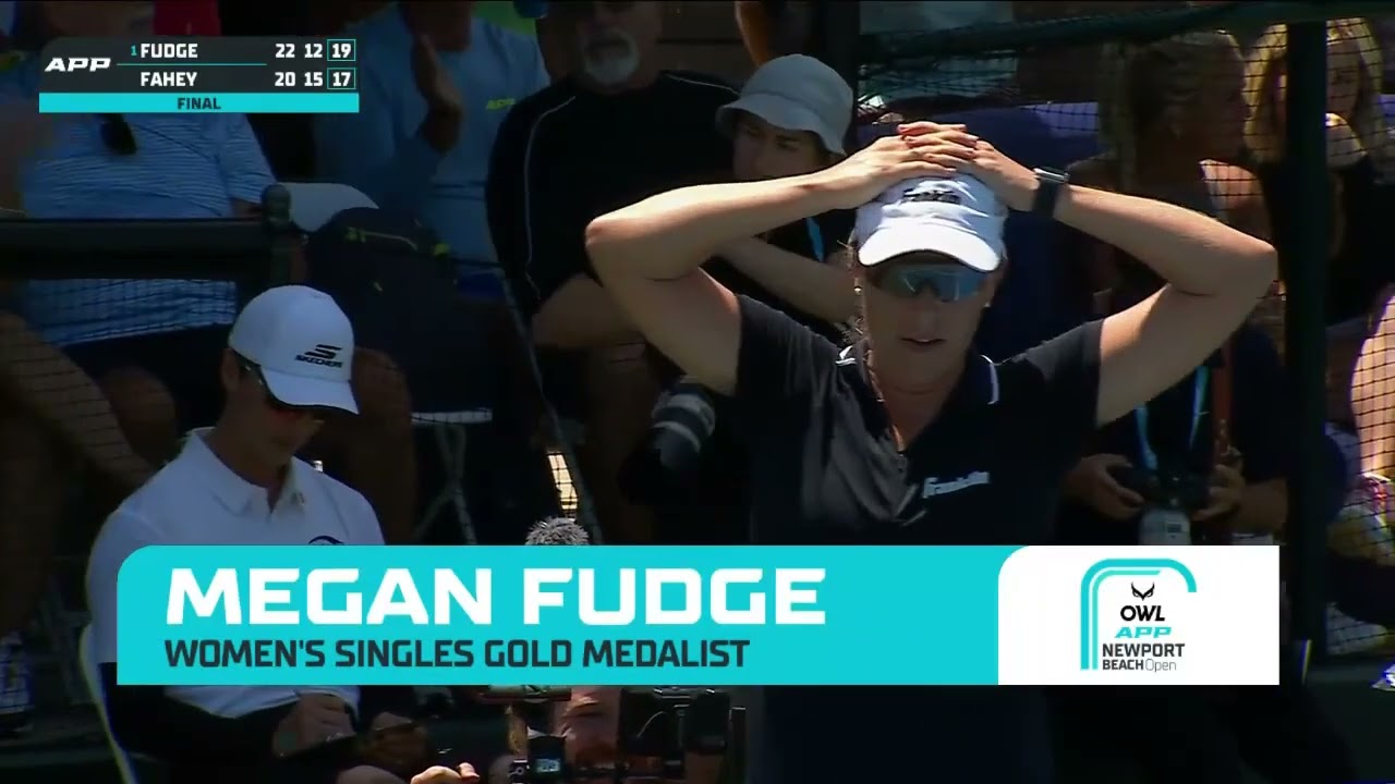 Megan Fudge v Kate Fahey | Match Point | Gold Medal | Women's Singles | APP Tour | Pickleball