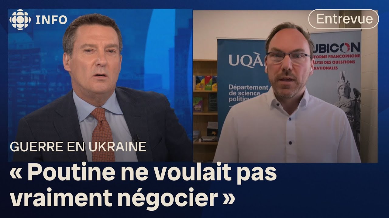 Un expert fait le point sur les négociations de paix en Ukraine