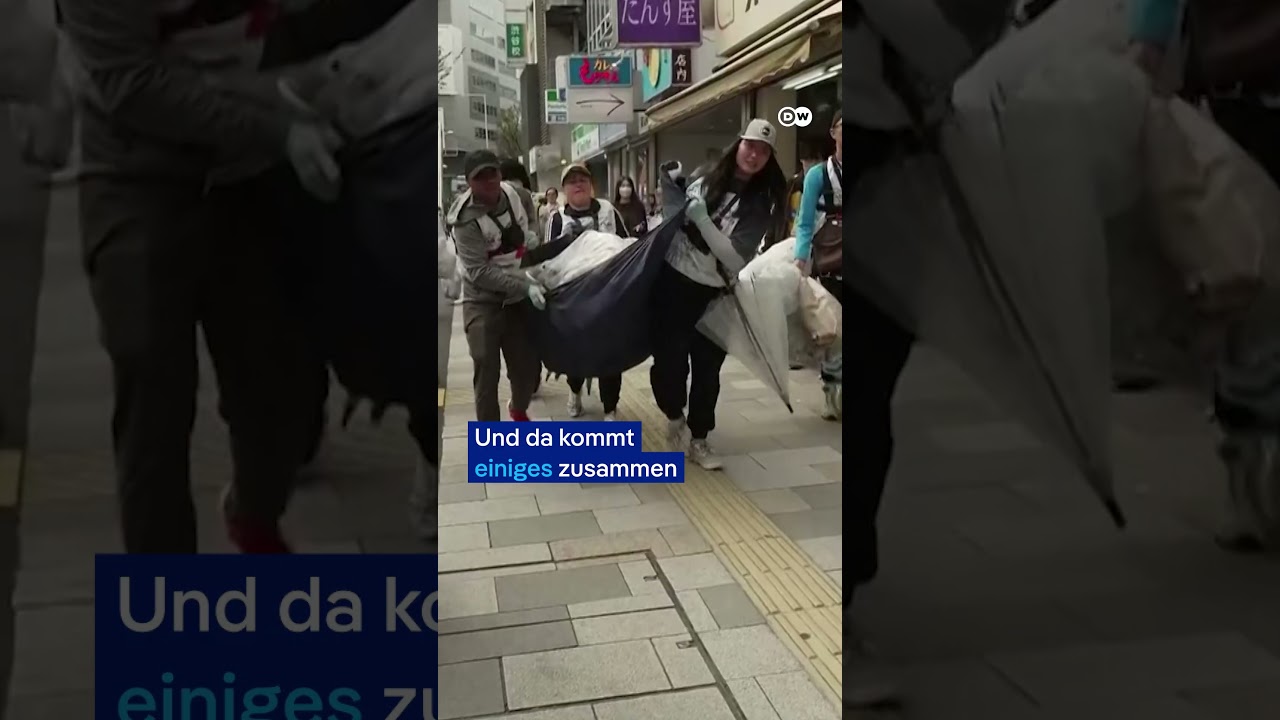 Weltmeisterschaft im Müllsammeln | DW Nachrichten