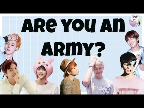 Are You an Army? (BTS Trash) l BTS Quiz