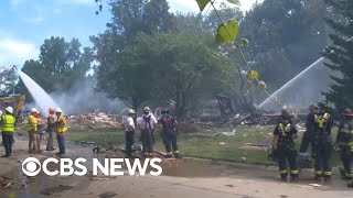 Explosion injures at least 3, damages 20 homes in St. Louis County residential area