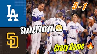 Dodgers vs Padres [Can't Be Stopped 🤯] Dodgers Rock Highlights 5 - 1 | Dodgers Amazing Game