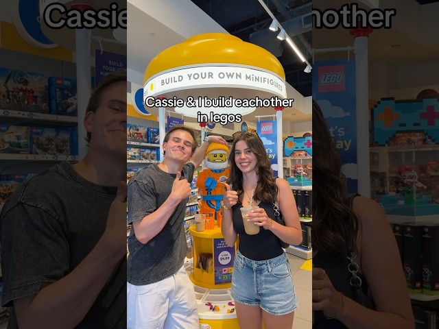 Building eachother in legos!