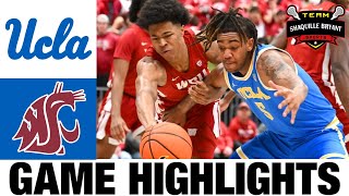 #19 Washington State vs UCLA Highlights | NCAA Men's Basketball | 2024 College Basketball