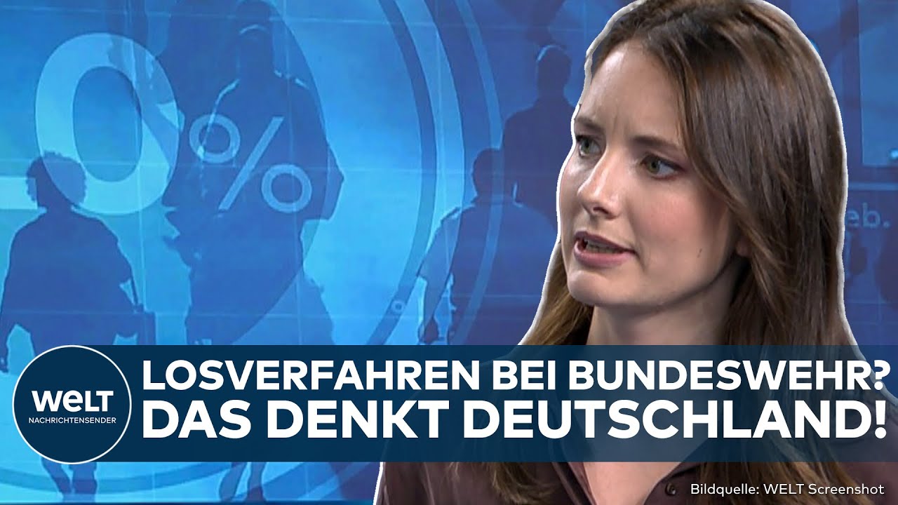 BUNDESWEHR: Fördert ein Losverfahren die Akzeptanz für die Wehrpflicht? Das denkt Deutschland
