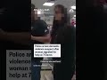 Womans hand signal for help leads to arrest  - 00:36 min - News - Video