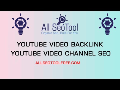 How to create best youtube video backlink??Youtube video channel SEO tips 2022