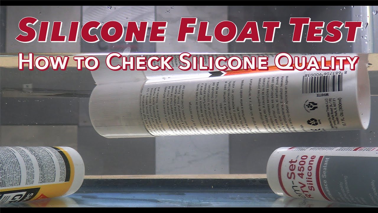 Silicone Float Test: How to Check Silicone Quality