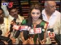 Kajal Aggarwal inaugurates Mangalya Shopping Mall in Karimnagar