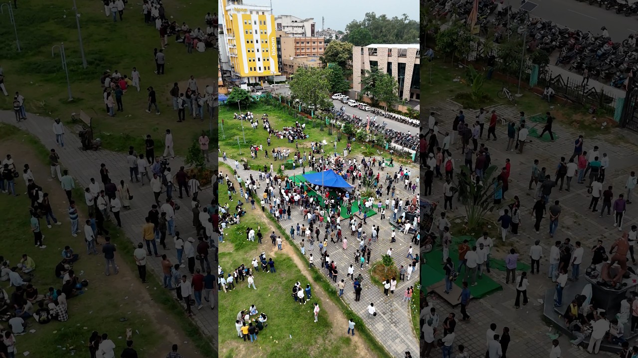Ranchi Protest: JPSC, JSSC Protest का Drone View, Jantar Mantar से कितना अलग है ये Protest?