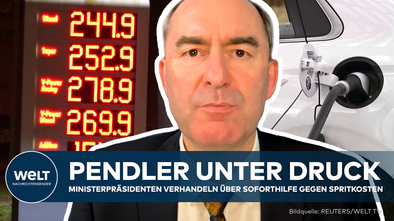 PREISSCHOCK: Pendler unter Druck – Ministerpräsidenten beraten Soforthilfe gegen Spritkosten