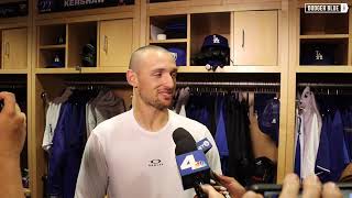 Dodgers postgame: Trayce Thompson on Steph Curry's support, losing at Ping Pong 4 Purpose with Klay
