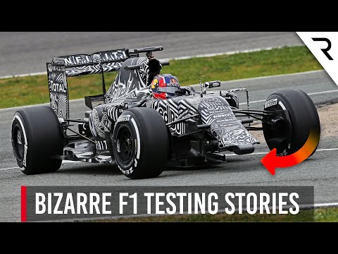 10 strange things that happened at F1 testing